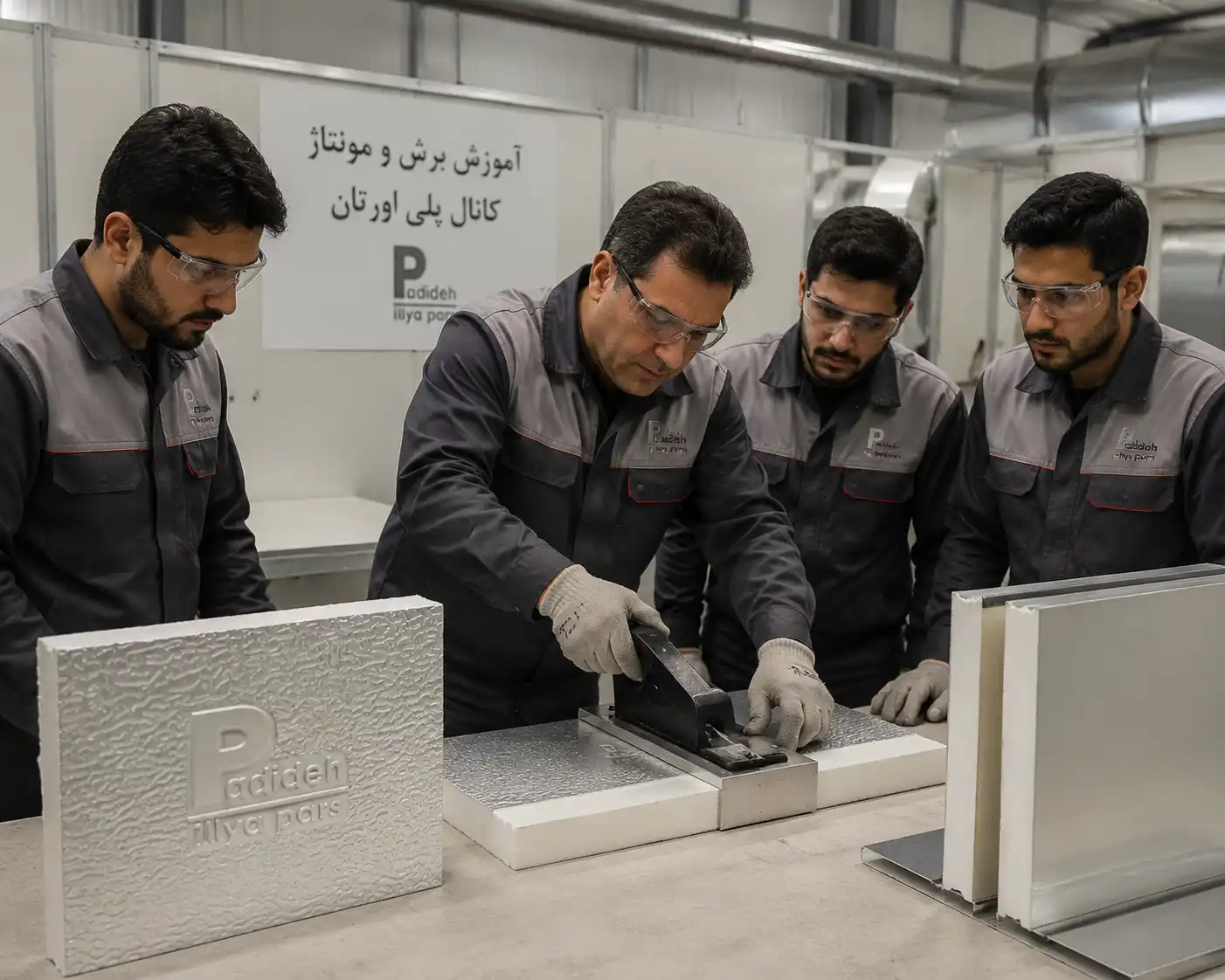 مراحل ساخت کانال پلی اورتان از ۰ تا ۱۰۰ | آموزش ساخت کانال هوا